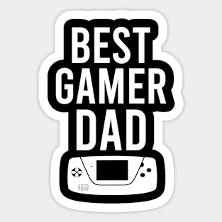 Best gamer dad Sticker